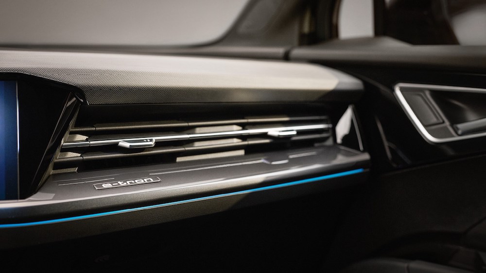 Notranjost Audija Q4 e-tron